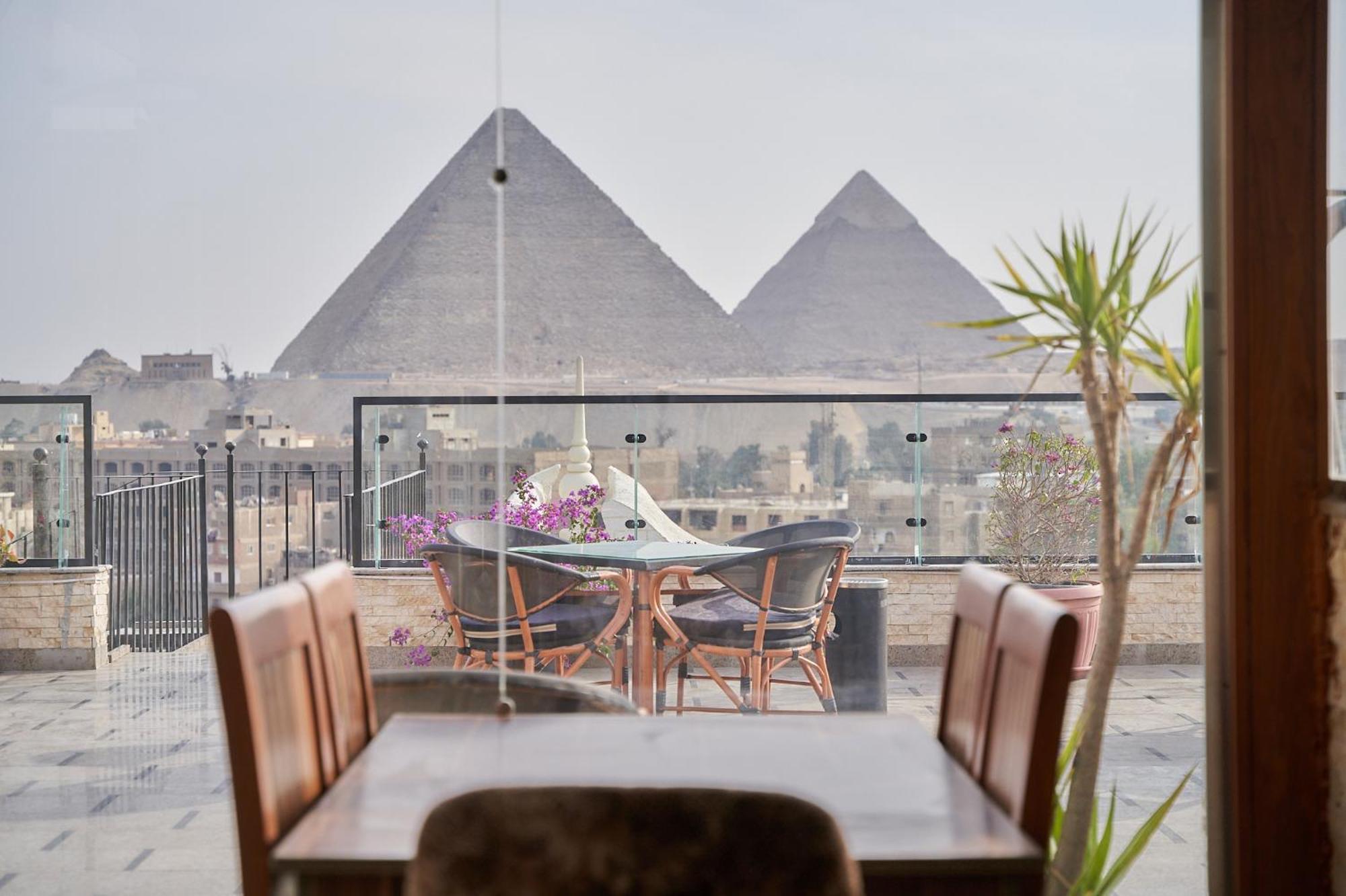 New Top Pyramids Hotel Caïro Buitenkant foto
