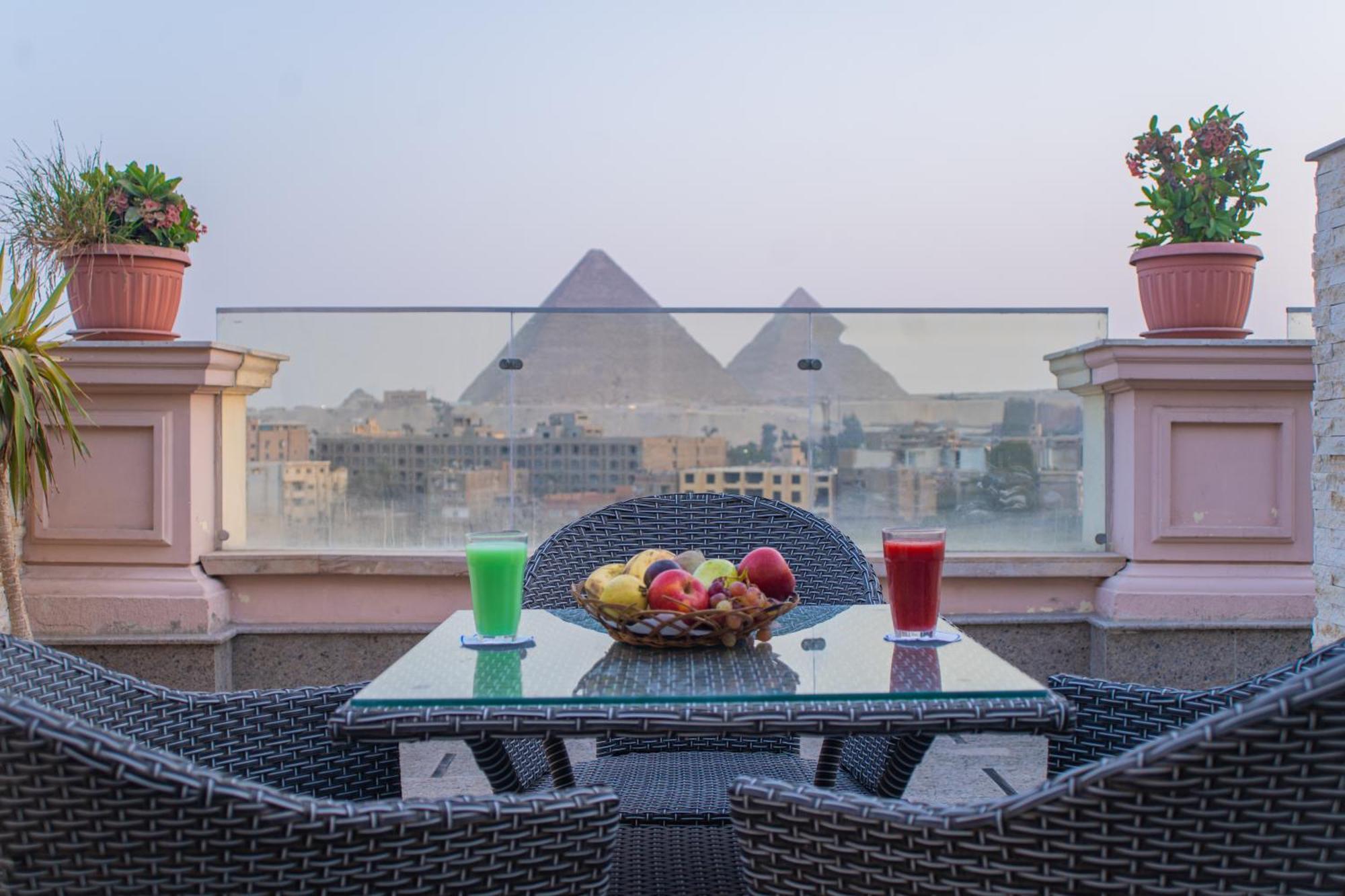 New Top Pyramids Hotel Caïro Buitenkant foto