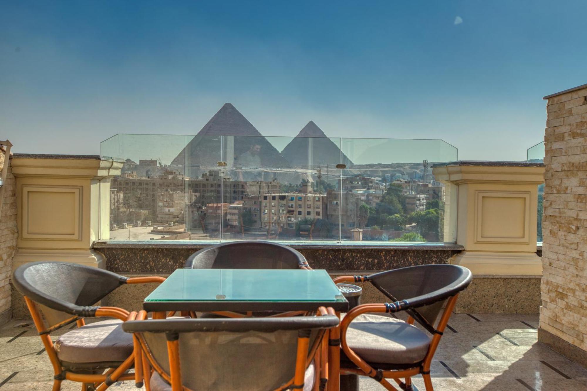 New Top Pyramids Hotel Caïro Buitenkant foto