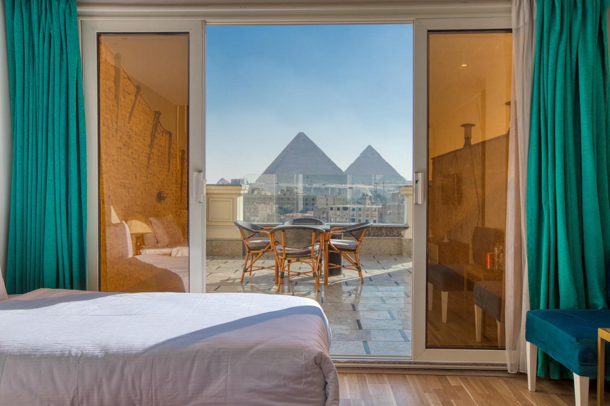 New Top Pyramids Hotel Caïro Buitenkant foto