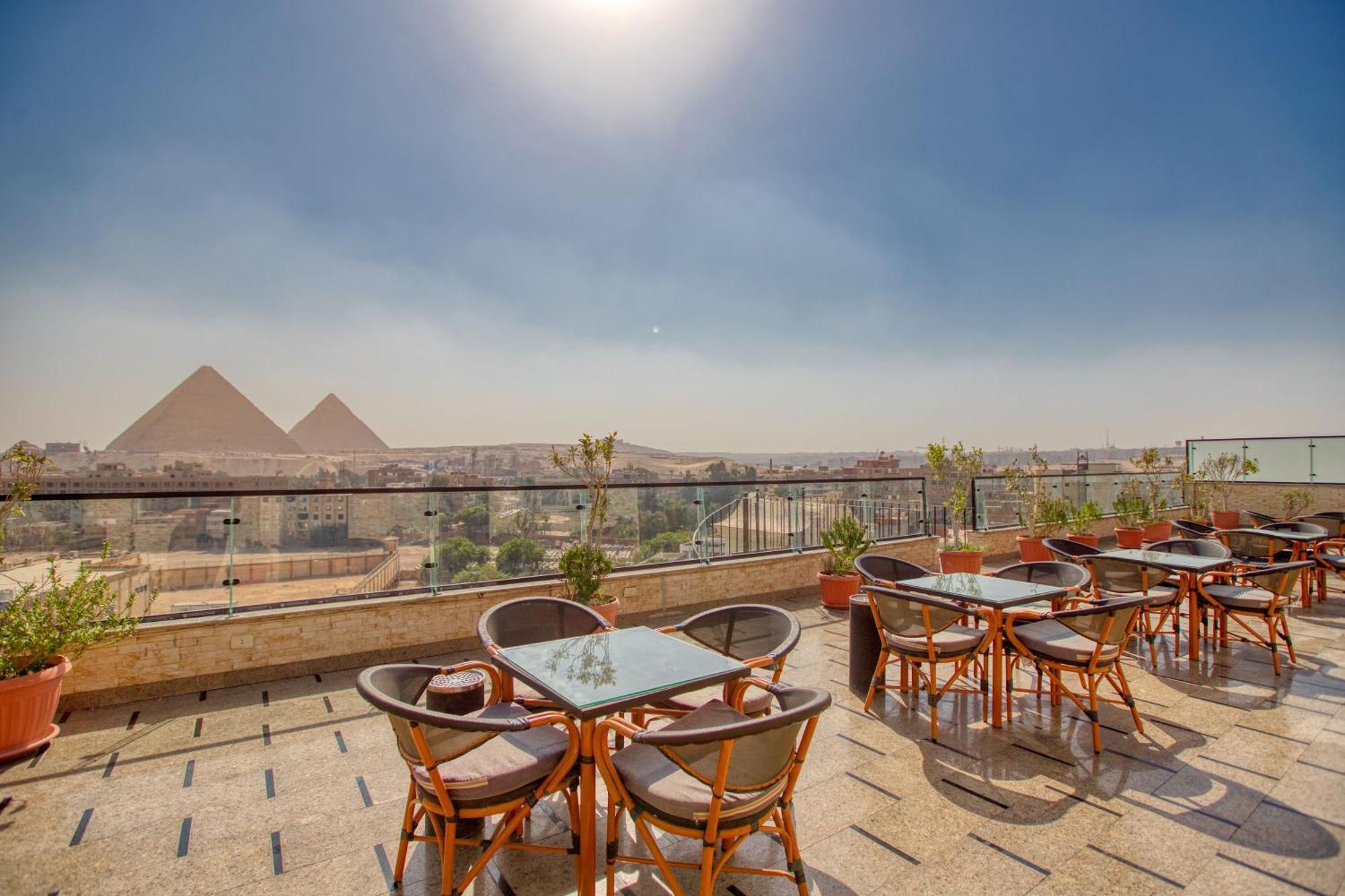 New Top Pyramids Hotel Caïro Buitenkant foto