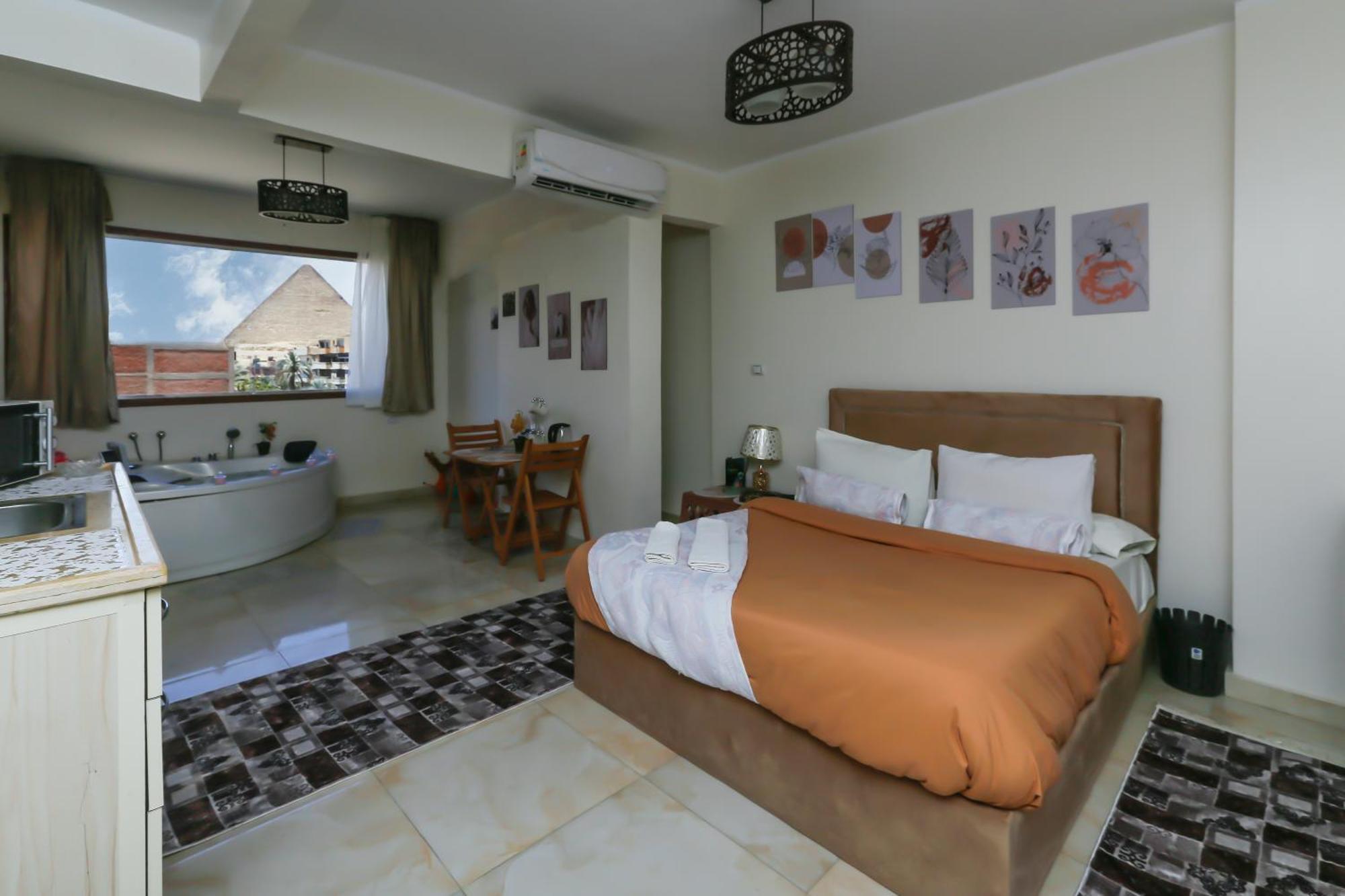 New Top Pyramids Hotel Caïro Buitenkant foto