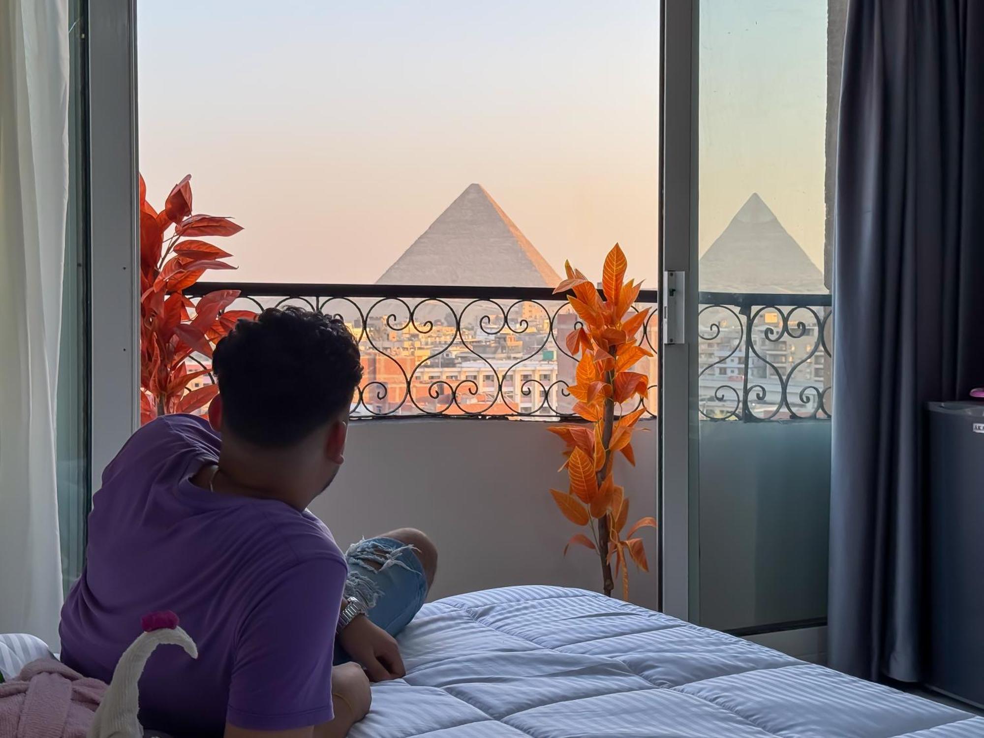 New Top Pyramids Hotel Caïro Buitenkant foto